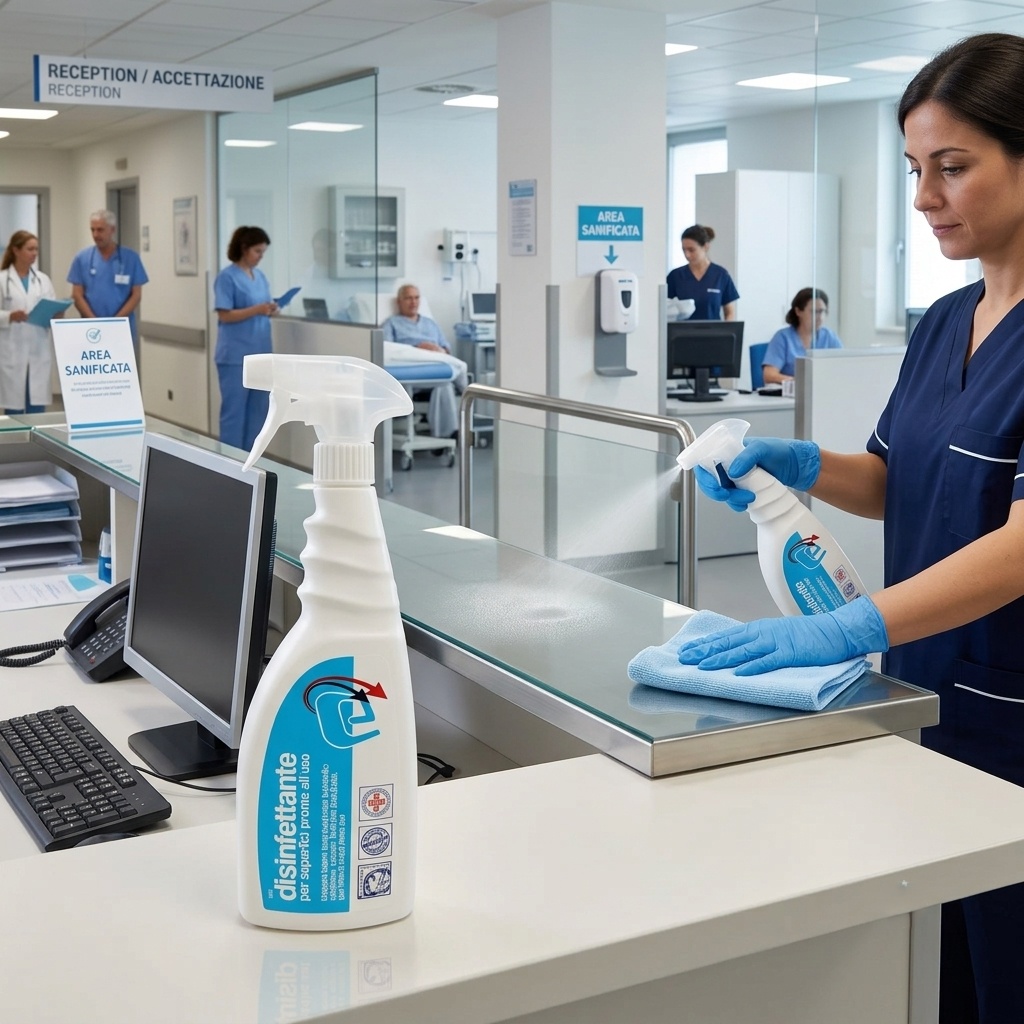 Bromospray - Disinfettante antibatterico HACCP funghicida - 750 ml