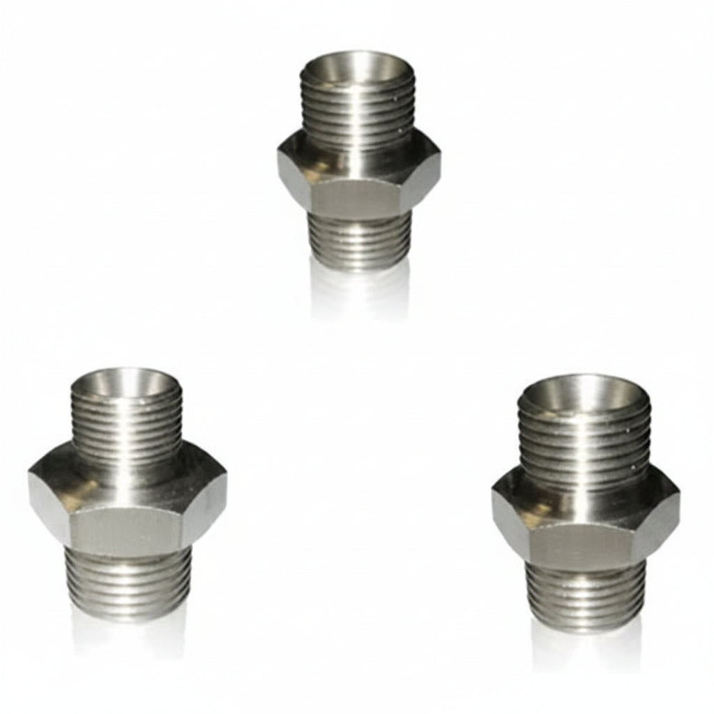 Nipplo a.p., G1/4M-3/8M, inox AISI 303