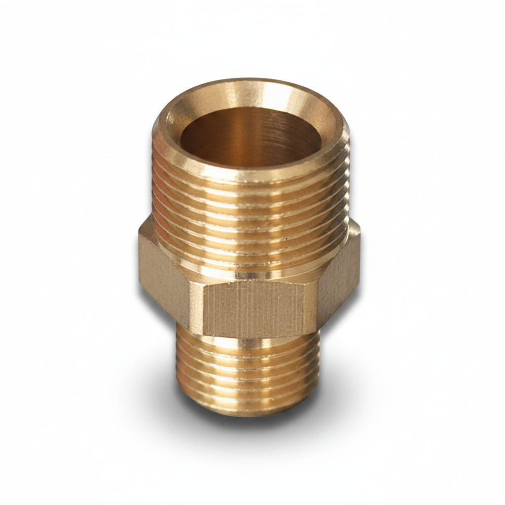 Nipplo M22x1,5M ø15-G3/8M
