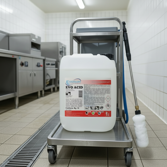 Evo Acid - Disincrostante Schiumogeno - 6 Kg