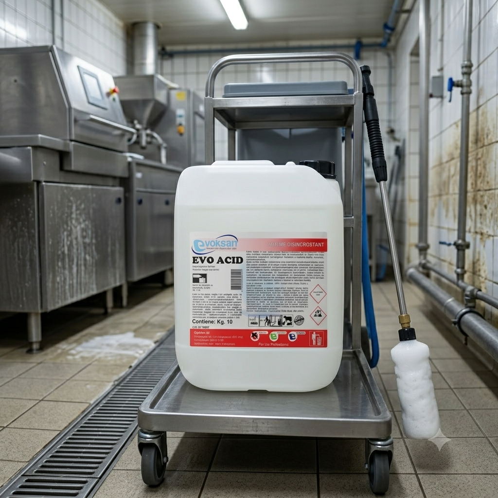 Evo Acid - Disincrostante Schiumogeno - 25 Kg