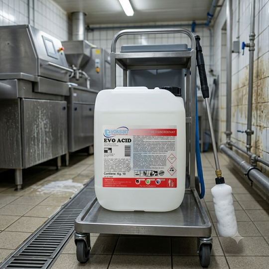 Evo Acid - Disincrostante Schiumogeno - 25 Kg