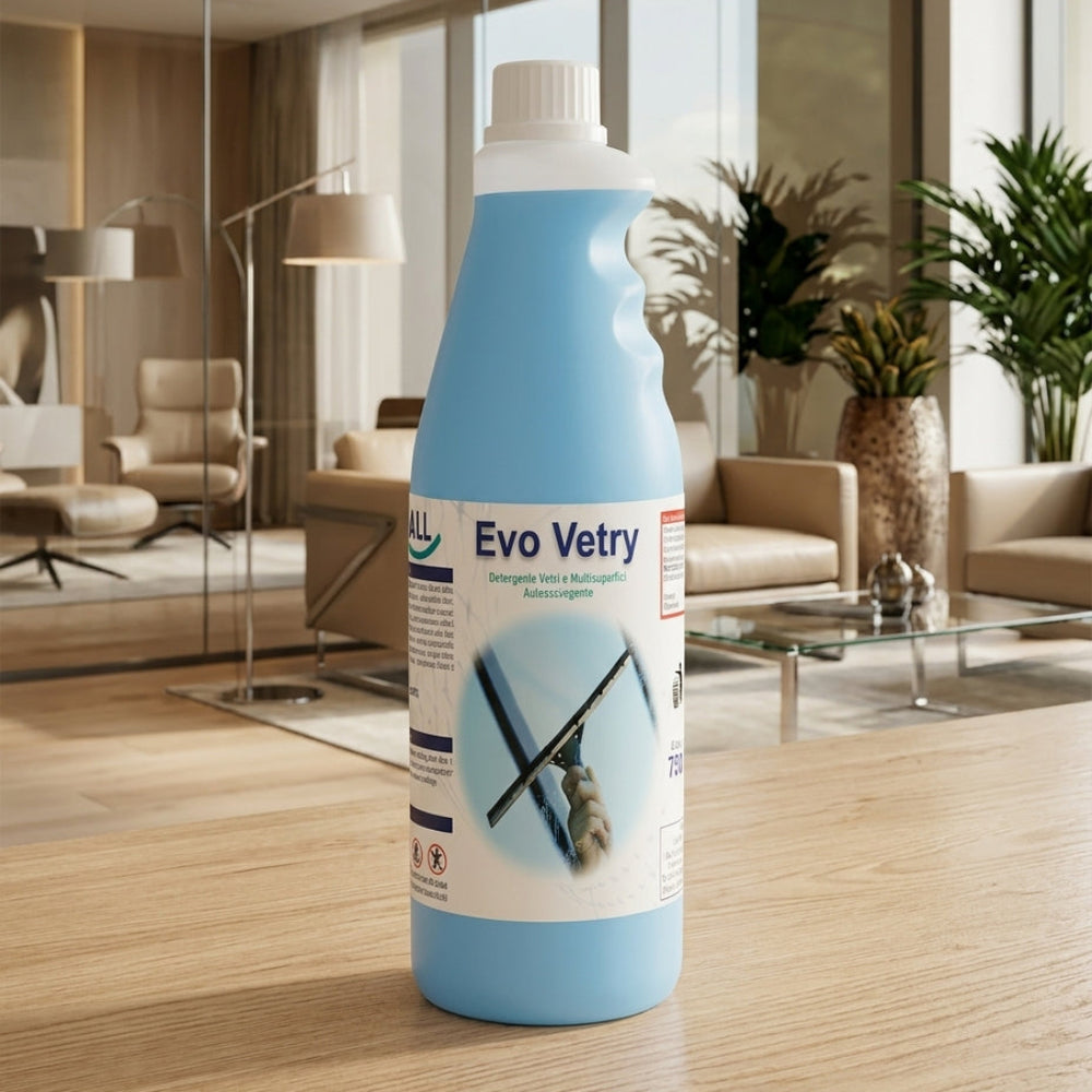 Evo Vetry - Detergente multisuperfici e vetri - 750 ml