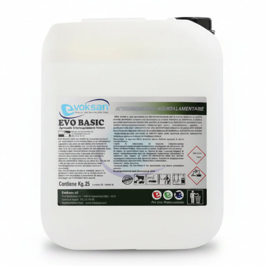 Evo Basic - Sgrassante schiumogeno ad alta alcalinità' - 5 Kg