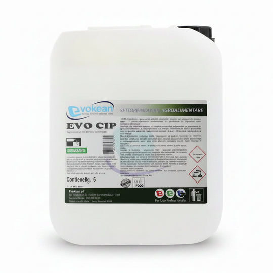 Evo Cip - Sgrassante fortemente alcalino - 6 Kg
