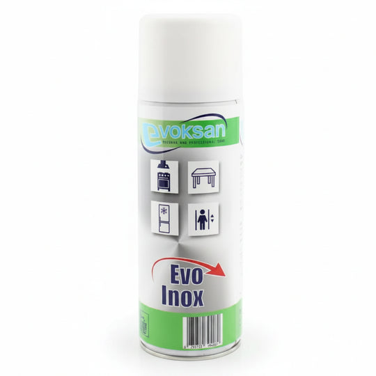 Evo Inox - Lucidante Protettivo per Acciaio in Aerosol - 400 ML