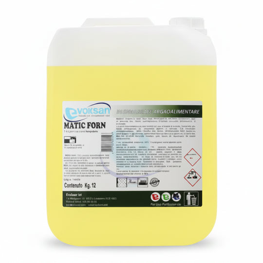 Evo Matic Forn - Sgrassante concentrato per forni autopulenti - 12 Kg