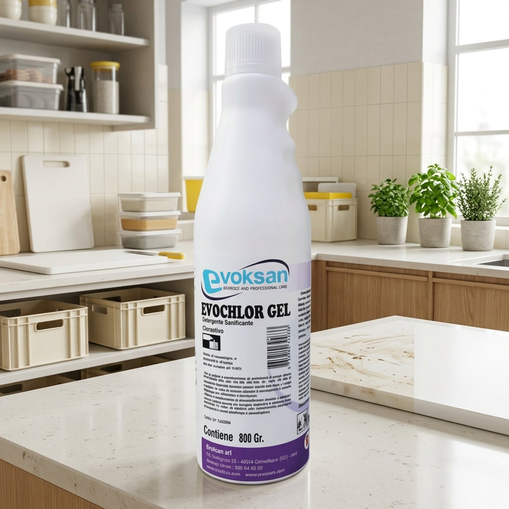 Evochlor Gel - Detergente cloroattivo in gel - 800 Gr