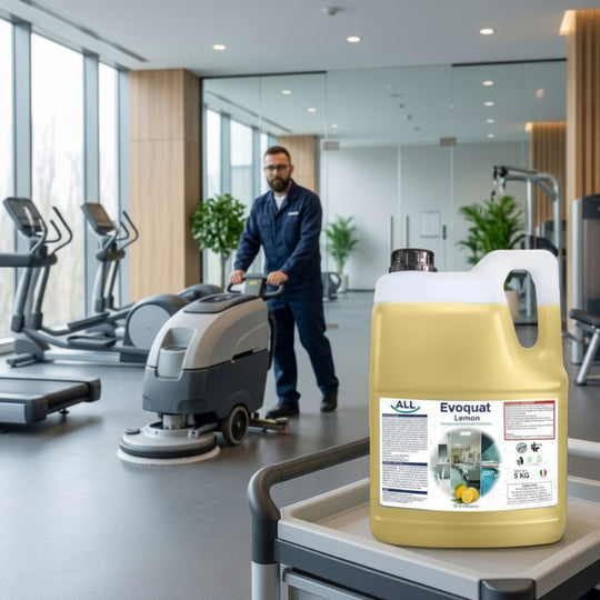 Evoquat Lemon - Detergente igienizzante superfici - 5 Kg