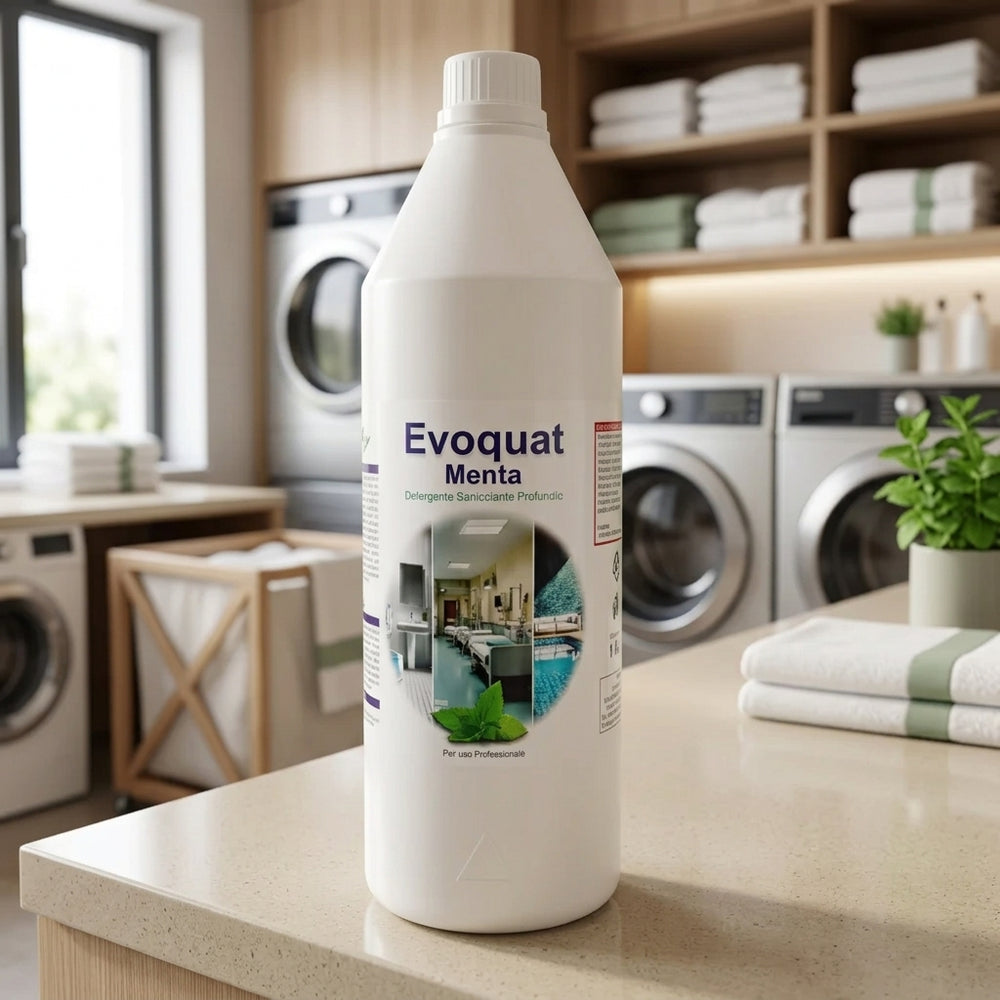 Evoquat Menta - Detergente igienizzante superfici - 1 Kg