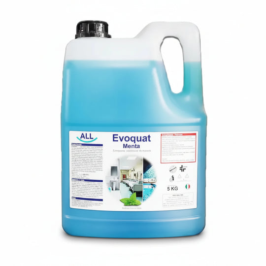 Evoquat Menta - Detergente igienizzante superfici - 5 Kg