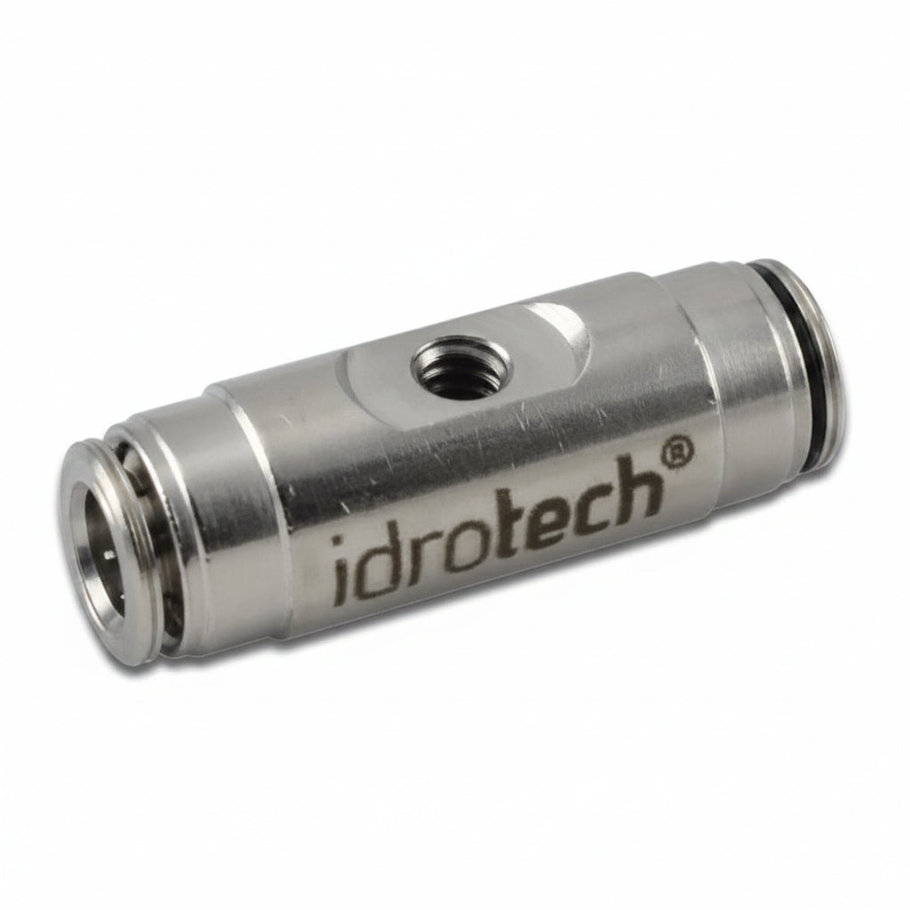 Raccordo rapido portaugello dritto ott.nich. 1/4