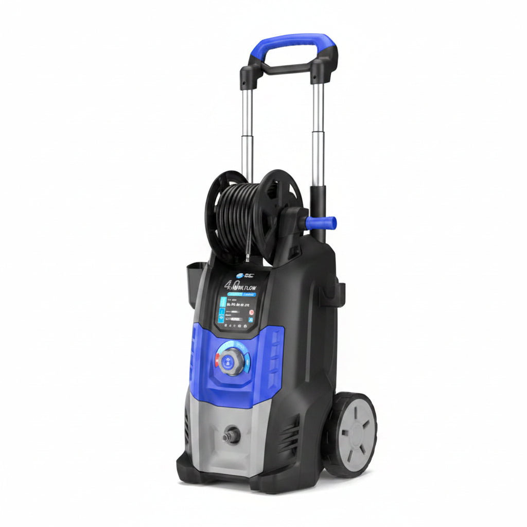 IDROPULITRICE AR - LINEA BLUE CLEAN - EL POMPA mod DTS Series 4.0 TWIN FLOW - Max 150 Bar EM 220-230V/50-60Hz (SCHUKO)