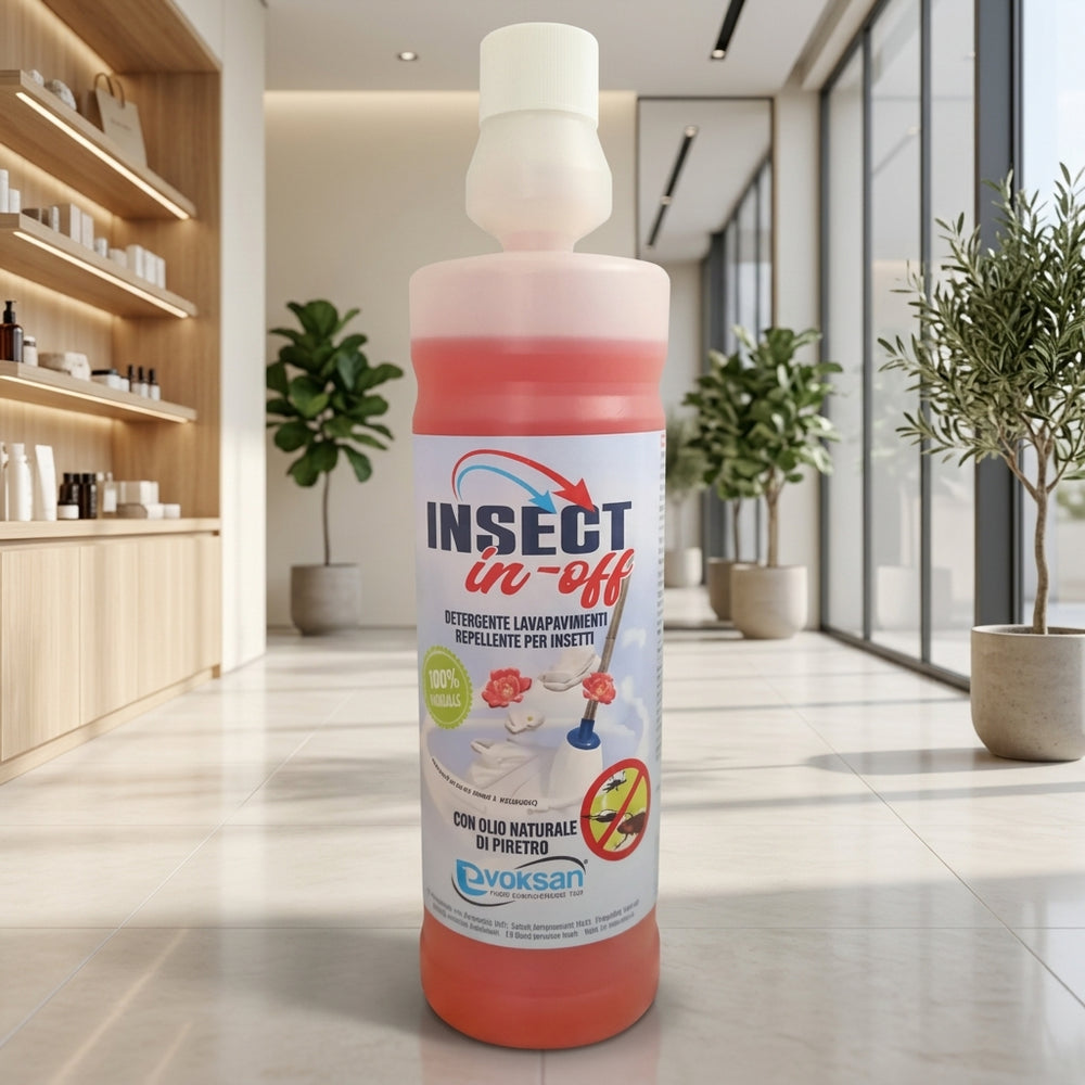 Insect IN-OFF- Detergente lavapavimenti repellente - 1 Lt