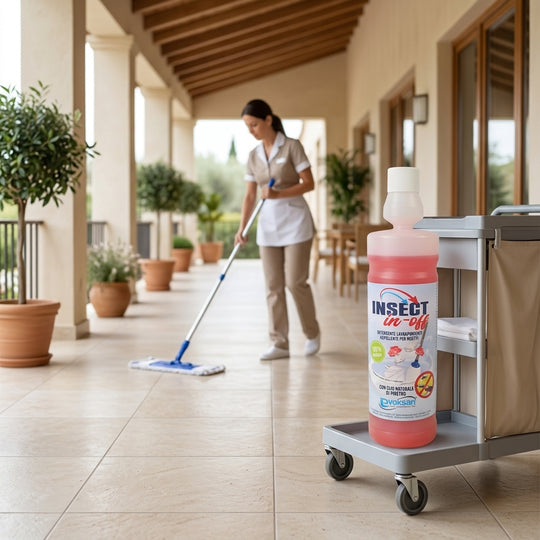 Insect IN-OFF- Detergente lavapavimenti repellente - 1 Lt