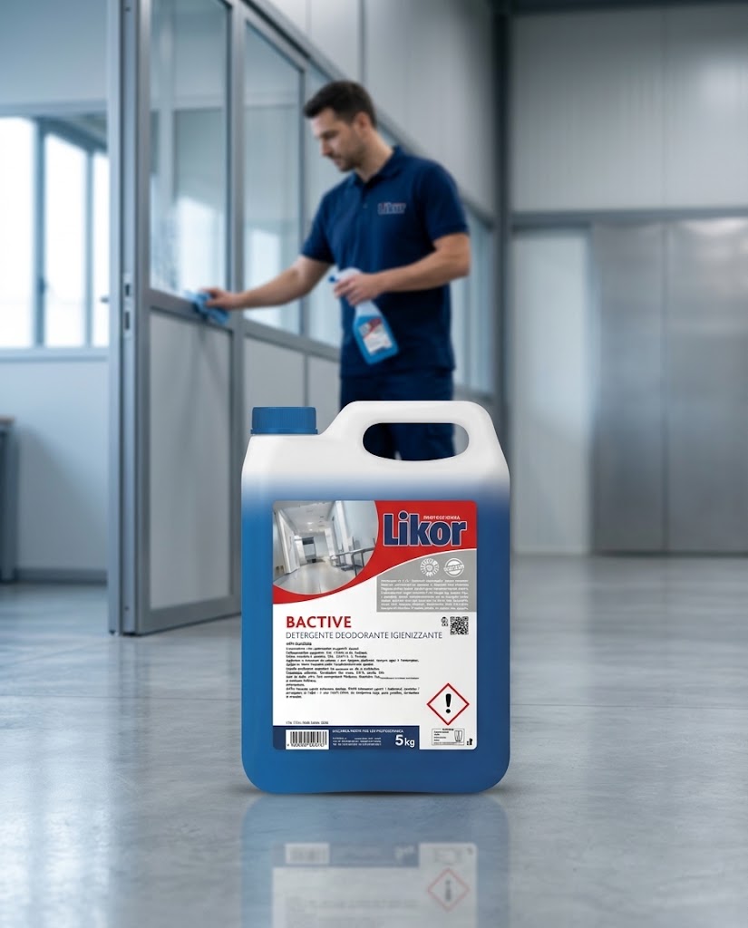 LIKOR BACTIVE 5 kg-Detergente Deodorante Igienizzante al Pino