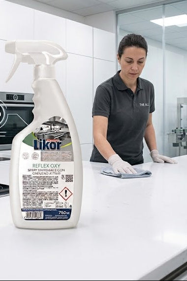 LIKOR REFLEX CLOR 750ml -Sgrassatore con Candeggina