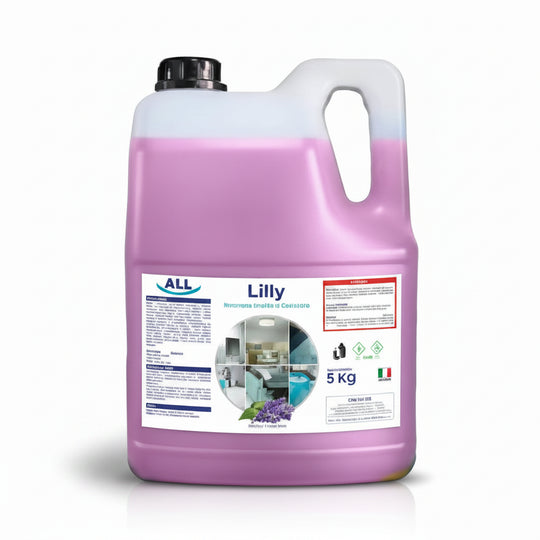 Lilly - lavapavimenti profumato alla lavanda - 5 Kg