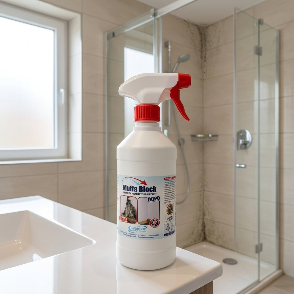Muffa Block - Antimuffa risanante igienizzante - 500 ml