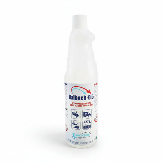 Oxibach 0,5 - Igienizzante a base di perossido di idrogeno 750 Ml
