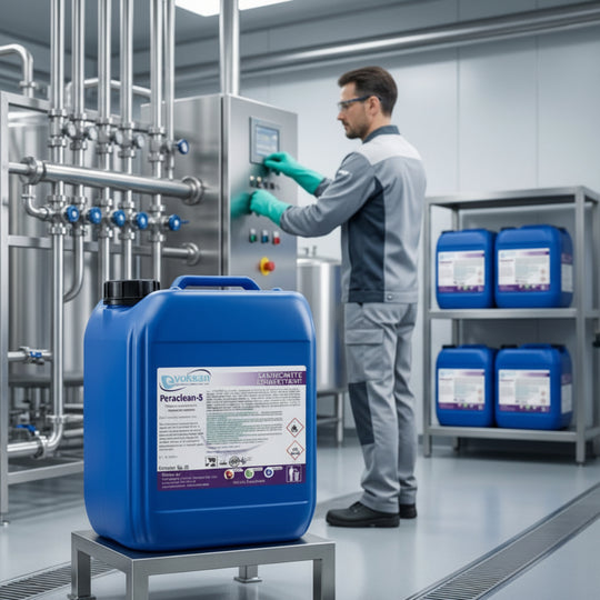 Peraclean-5 Biocida superattivo per uso esterno - Acido Peracetico - 25 Kg