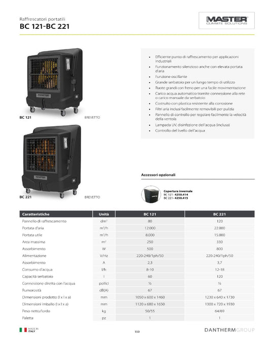 Raffrescatore Bio Cooler BC 121