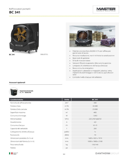 Raffrescatore Bio Cooler BC 341