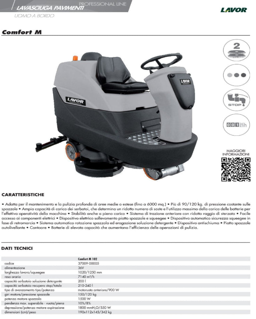 Lavasciuga Lavor Comfort M
