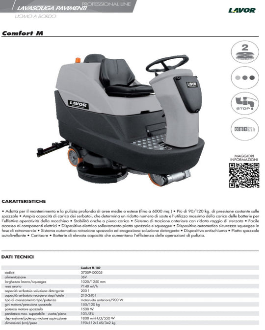 Lavasciuga Lavor Comfort M