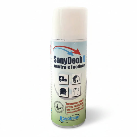 SANYDEOH NEUTRO Spray aerosol DISINFETT. INODORE per il trattamento antimicrobico
