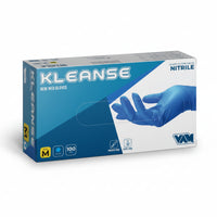 Guanti Monouso in Nitrile Blu 4,5 g "VAM Kleanse" - Taglia XL